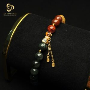 Vòng Thạch anh tóc đa sắc 7,5 ly