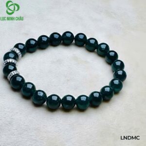 Lam ngọc đậm 8 ly mix chặn bạc full đá