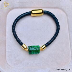 Dây nam lu cẩm thạch 11 ly mix charm quan tiền bạc