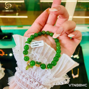 💎 Ngọc Bích 8 li Mix Charm Bạc Mạ